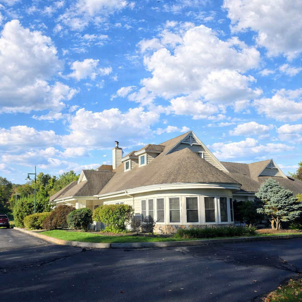 Exterior of Seacoast Emergency and Referral Veterinary Hospital in Stratham, NH